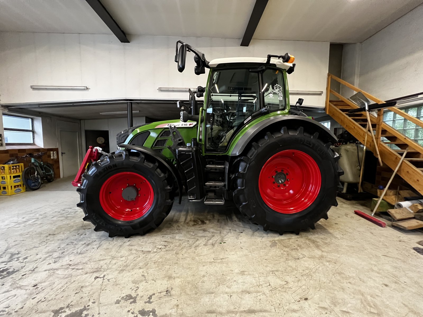 Traktor du type Fendt 516 Vario Profi, Gebrauchtmaschine en Laugna  (Photo 1)