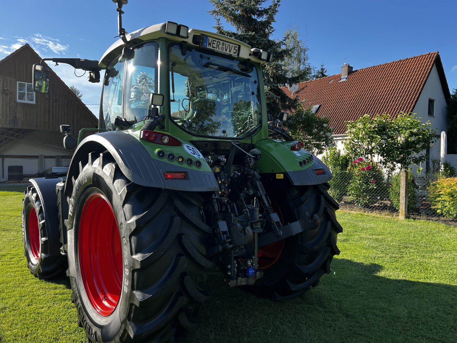 Traktor van het type Fendt 516 Vario Profi, Gebrauchtmaschine in Laugna  (Foto 2)