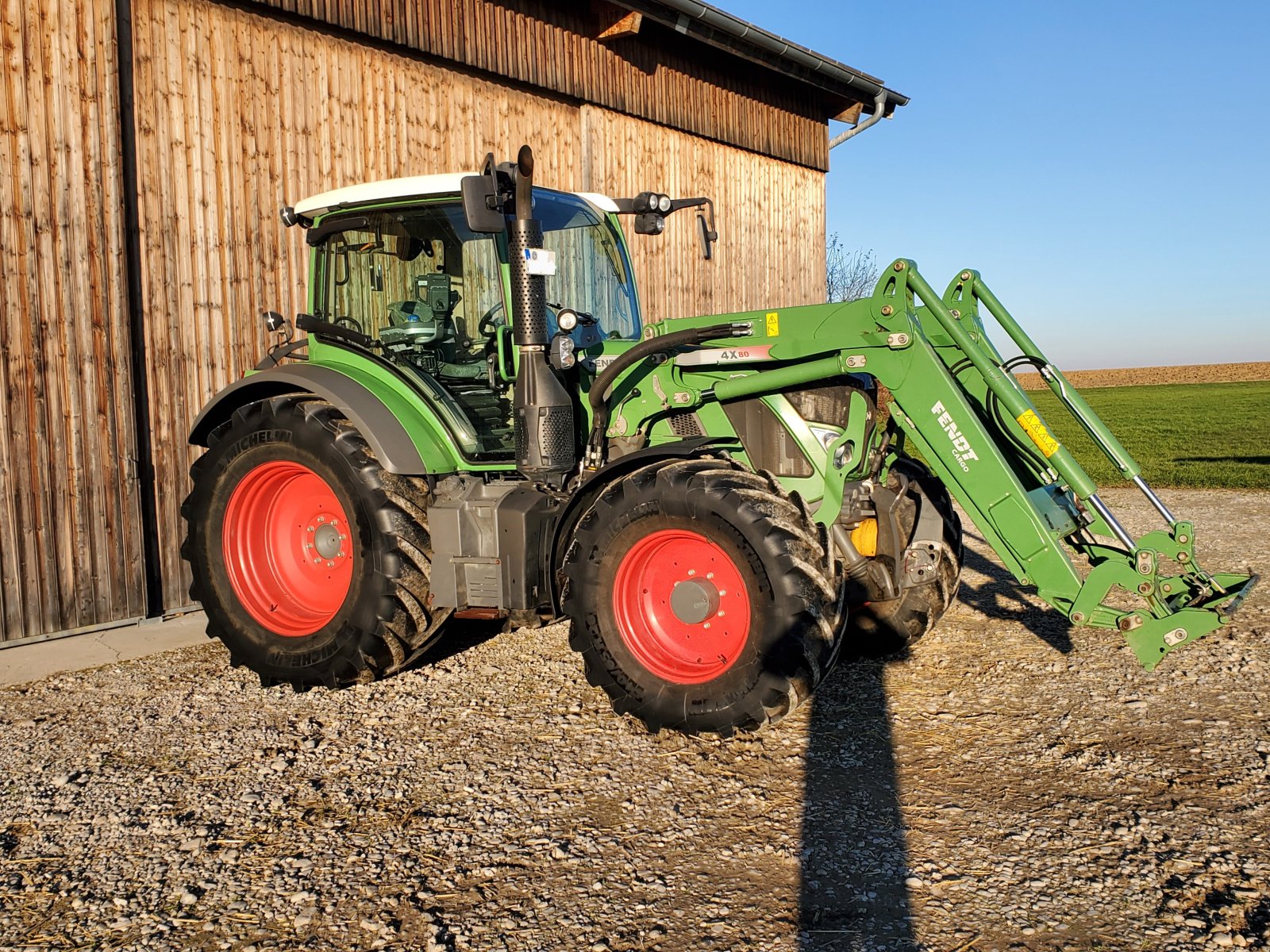 Traktor van het type Fendt 516 Vario Profi, Gebrauchtmaschine in Langerringen (Foto 1)