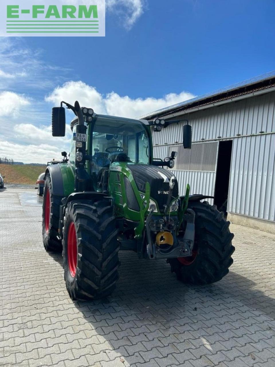 Traktor Türe ait Fendt 516 vario profiplus, Gebrauchtmaschine içinde NEUKIRCHEN V. WALD (resim 2)