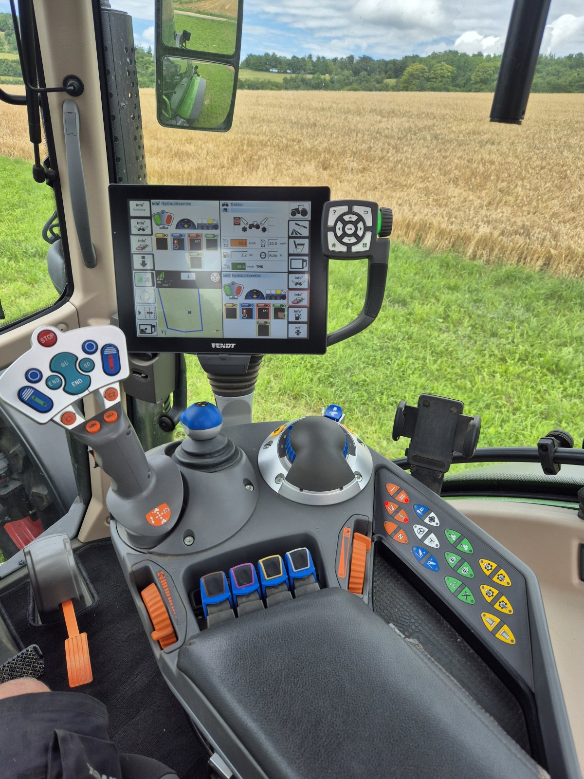 Traktor Türe ait Fendt 516 Vario ProfiPlus, Gebrauchtmaschine içinde Hechlingen (resim 4)