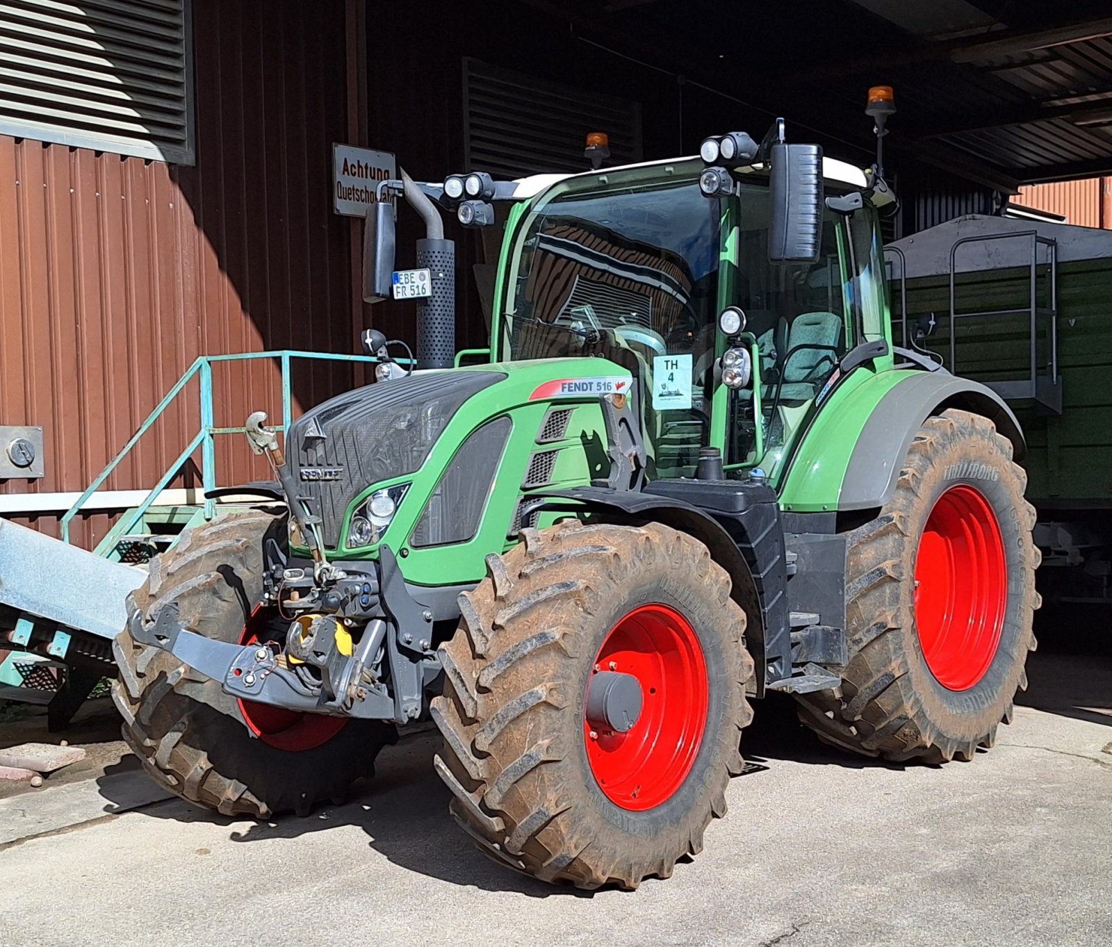 Traktor van het type Fendt 516 Vario ProfiPlus, Gebrauchtmaschine in Parsdorf (Foto 2)