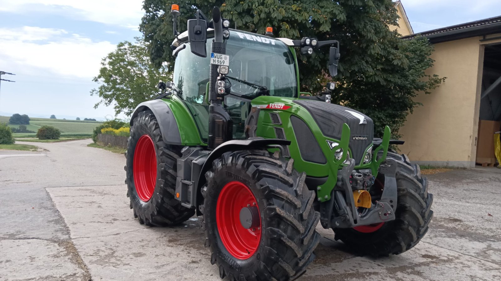 Traktor za tip Fendt 516 Vario ProfiPlus, Gebrauchtmaschine u Polsingen (Slika 1)