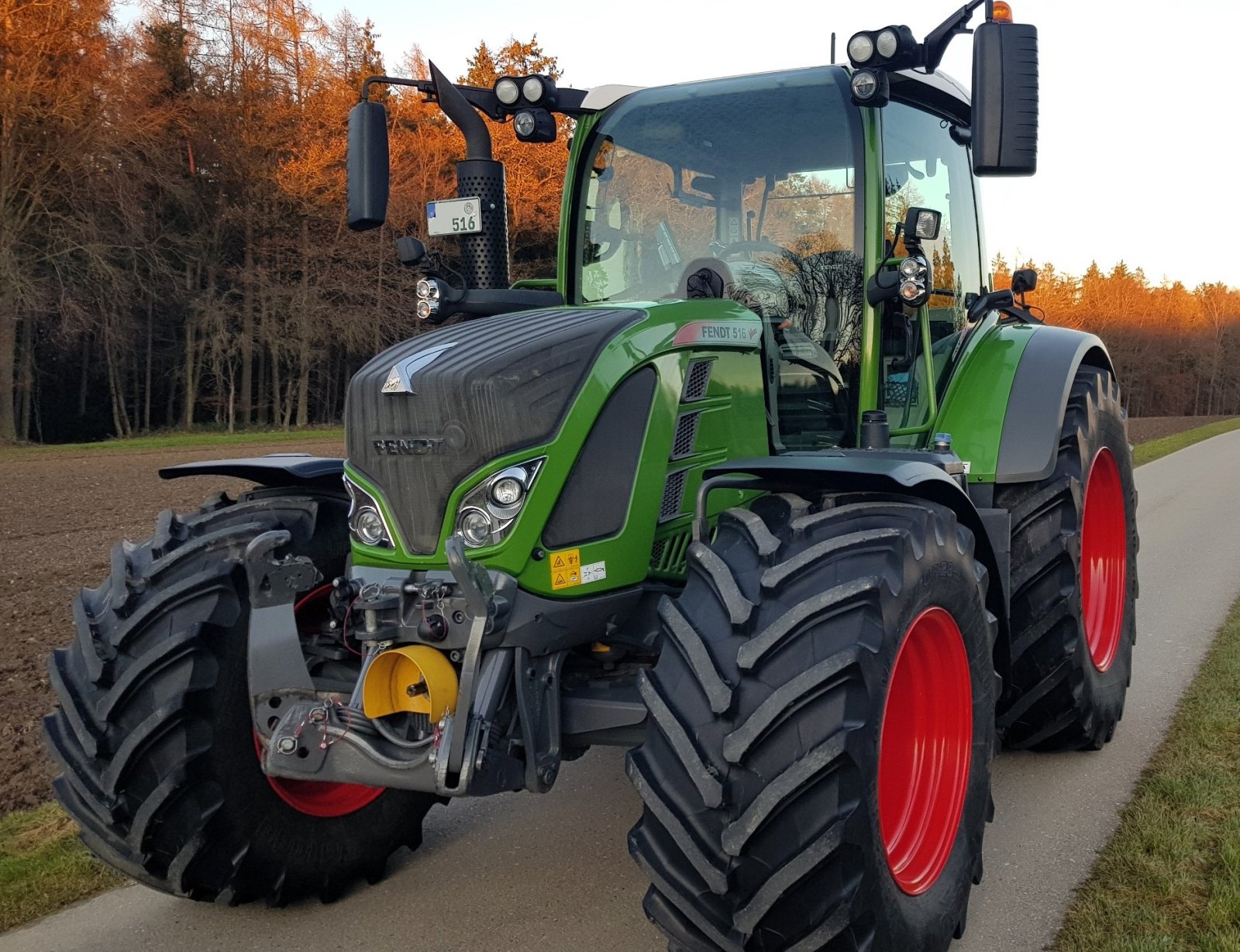 Traktor του τύπου Fendt 516 Vario ProfiPlus, Gebrauchtmaschine σε Rain (Φωτογραφία 1)