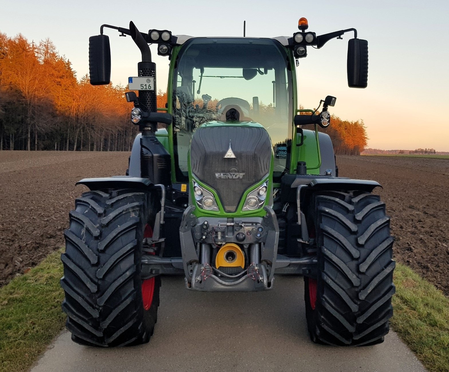 Traktor του τύπου Fendt 516 Vario ProfiPlus, Gebrauchtmaschine σε Rain (Φωτογραφία 2)