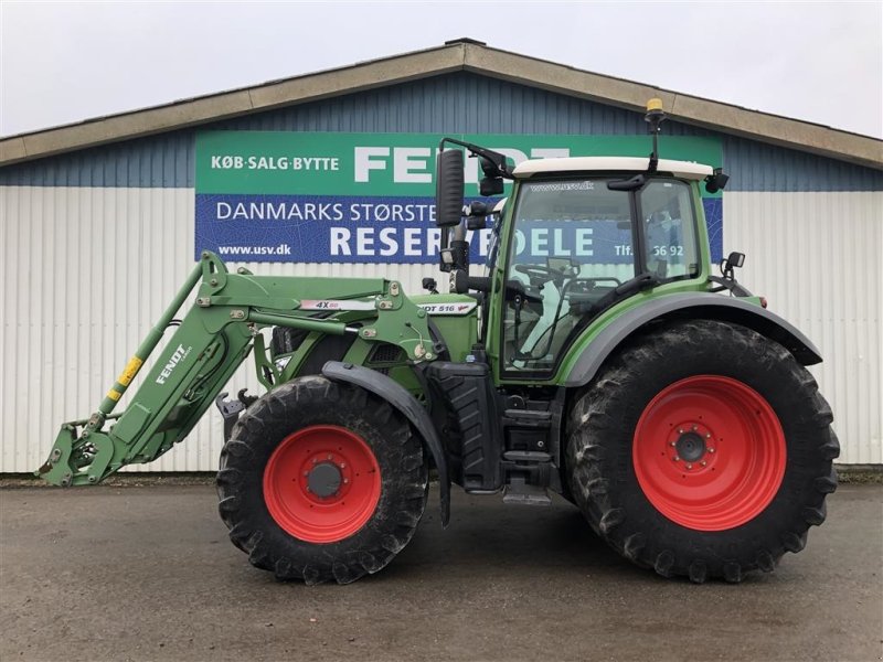 Traktor типа Fendt 516 Vario S4 Profi Plus Med Luftbremser og Frontlæsser 4X80, Gebrauchtmaschine в Rødekro (Фотография 1)