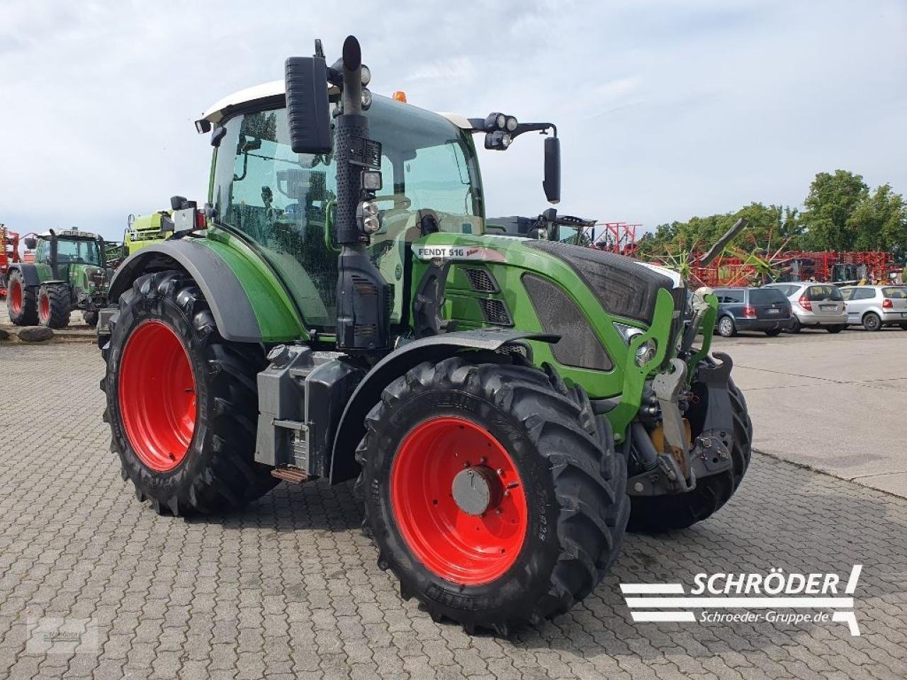 Traktor του τύπου Fendt 516 VARIO S4 PROFI PLUS, Gebrauchtmaschine σε Langenweddingen (Φωτογραφία 1)