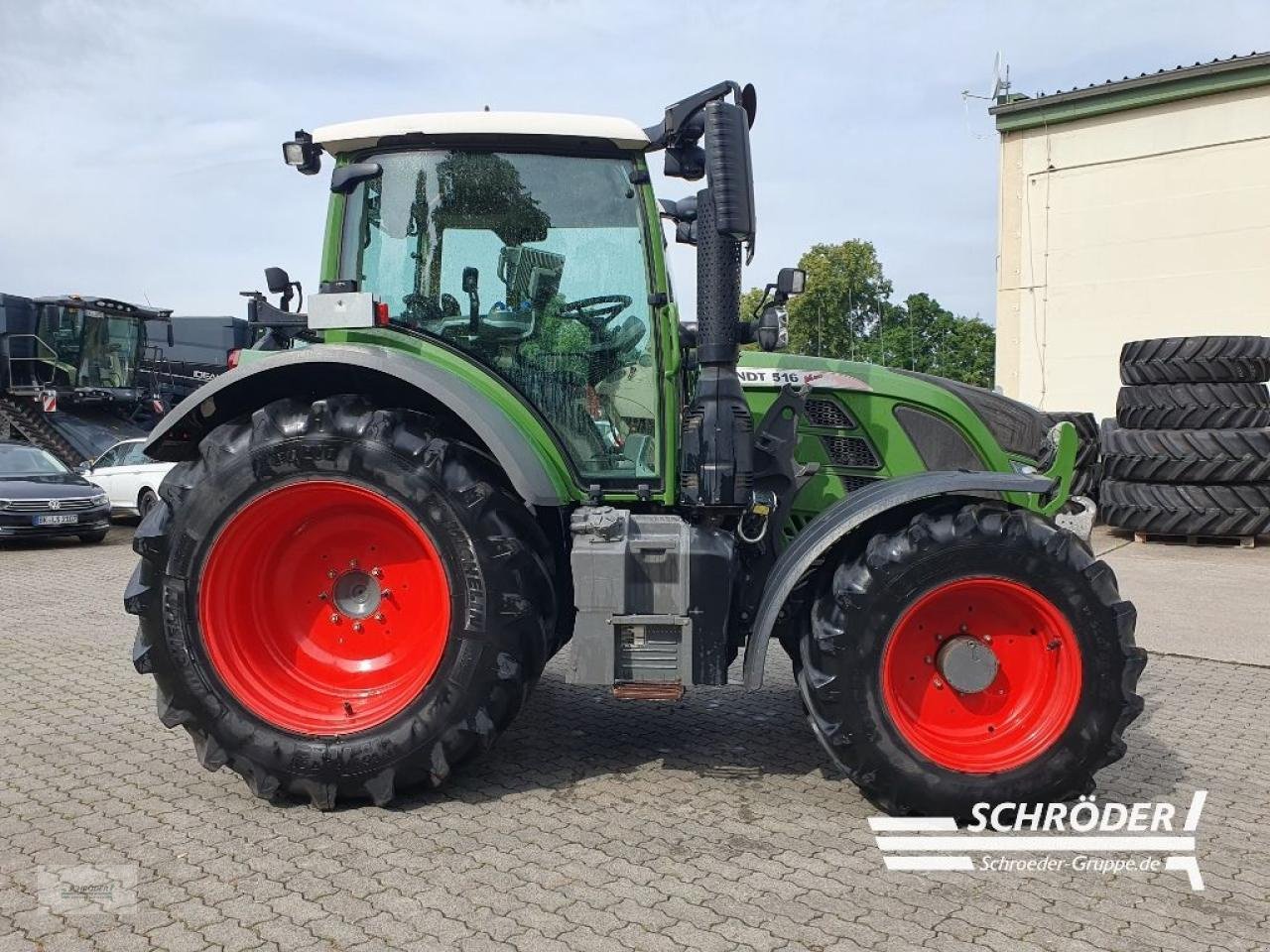 Traktor typu Fendt 516 VARIO S4 PROFI PLUS, Gebrauchtmaschine v Langenweddingen (Obrázek 5)