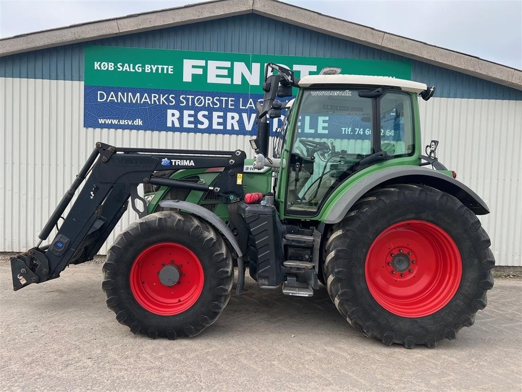 Traktor a típus Fendt 516 Vario SCR Profi Luftbremser + Frontlæsser Trima +4.1P, Gebrauchtmaschine ekkor: Rødekro (Kép 1)