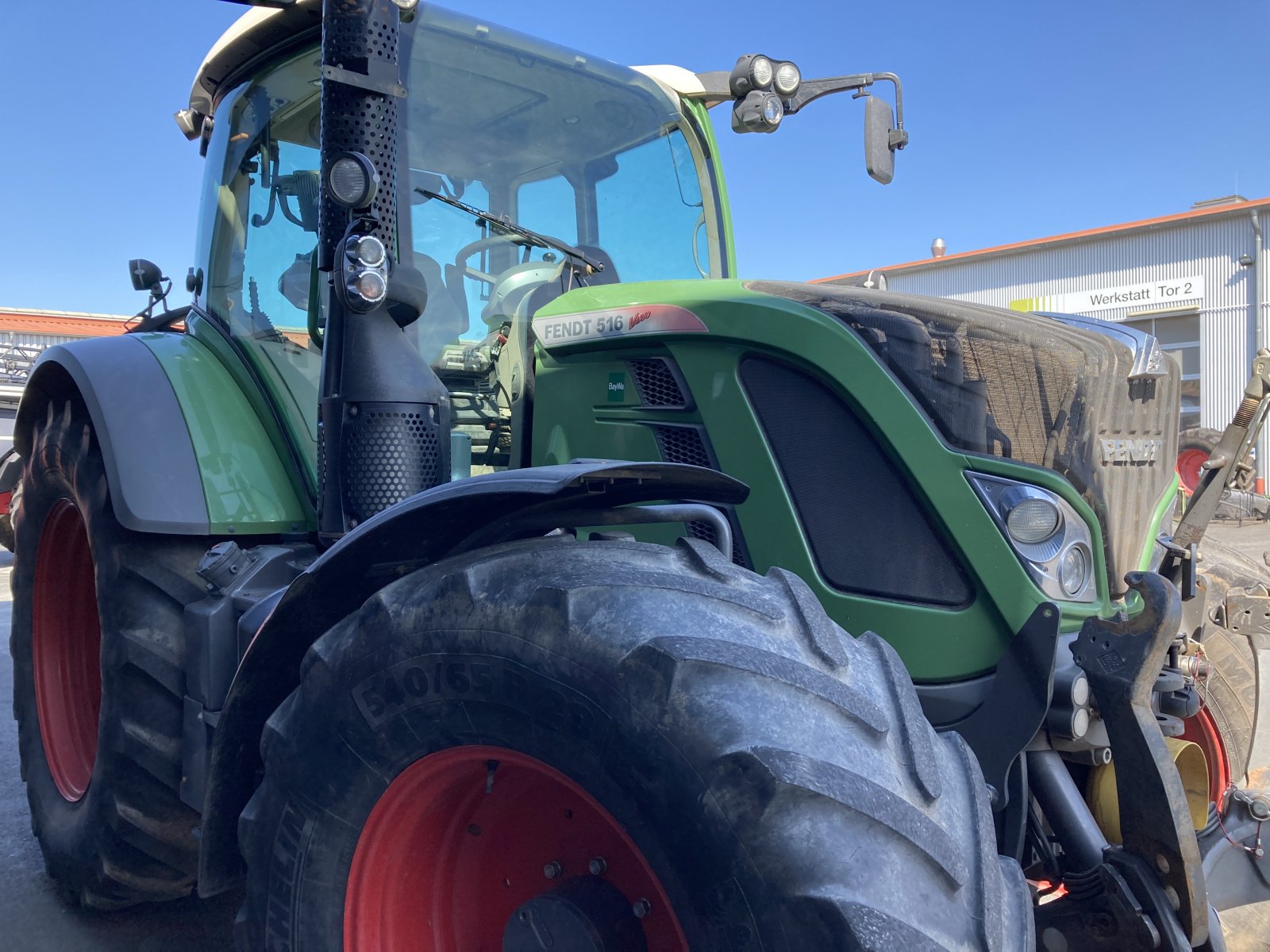 Traktor typu Fendt 516 Vario SCR Profi Plus, Gebrauchtmaschine w Wülfershausen an der Saale (Zdjęcie 9)