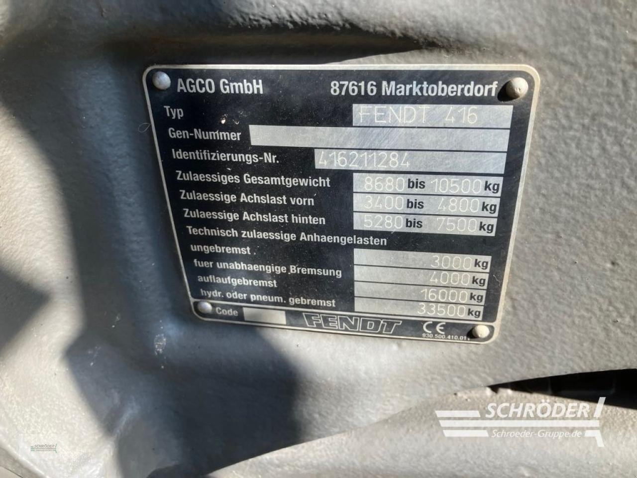 Traktor tipa Fendt 516 VARIO SCR PROFI, Gebrauchtmaschine u Wildeshausen (Slika 23)