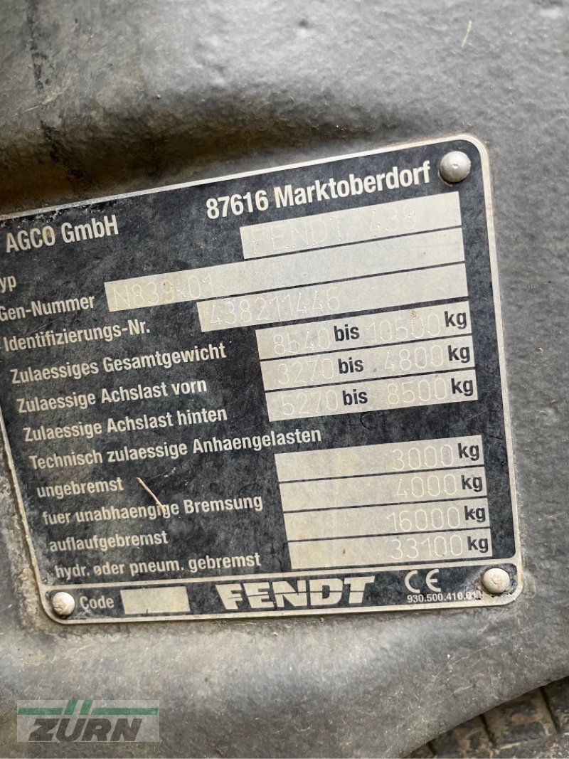 Traktor of the type Fendt 516 Vario, Gebrauchtmaschine in Schöntal-Westernhausen (Picture 2)