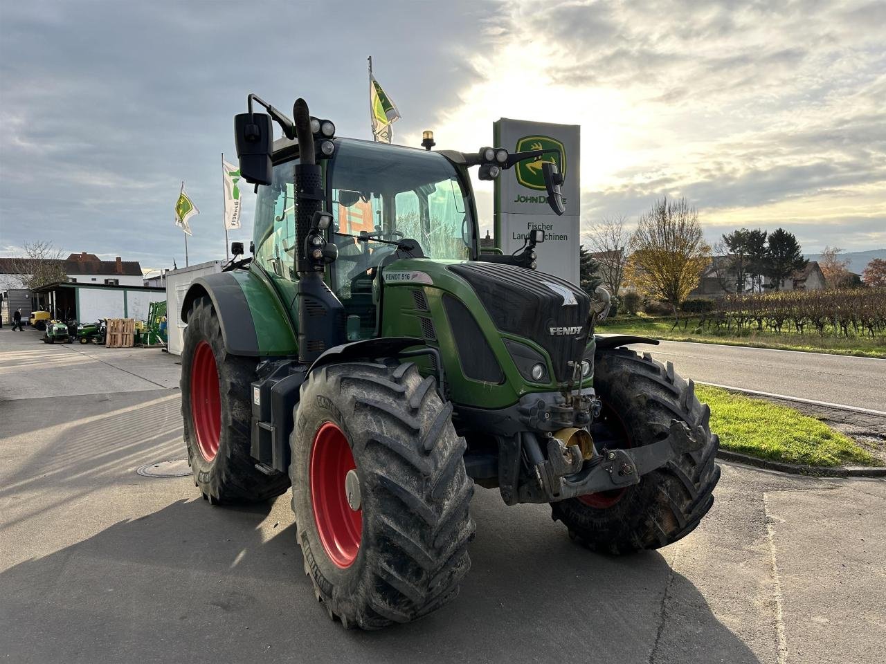 Traktor от тип Fendt 516 Vario, Gebrauchtmaschine в Niederkirchen (Снимка 1)