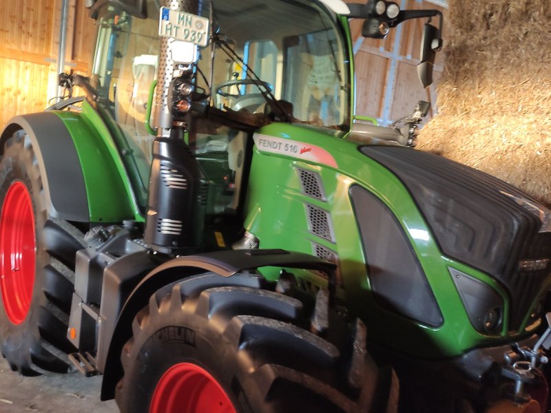 Traktor Türe ait Fendt 516 Vario, Gebrauchtmaschine içinde Kirchheim  (resim 1)