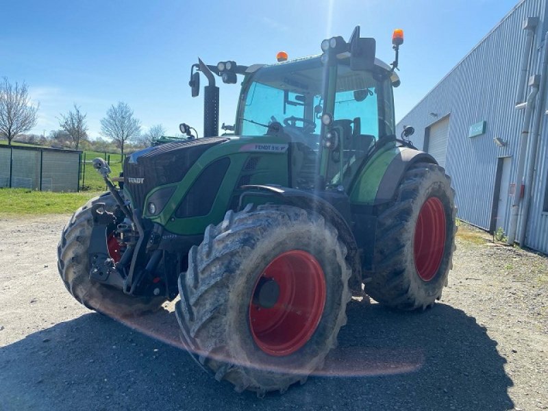 Traktor Türe ait Fendt 516, Gebrauchtmaschine içinde LE PONT CHRETIEN (resim 2)