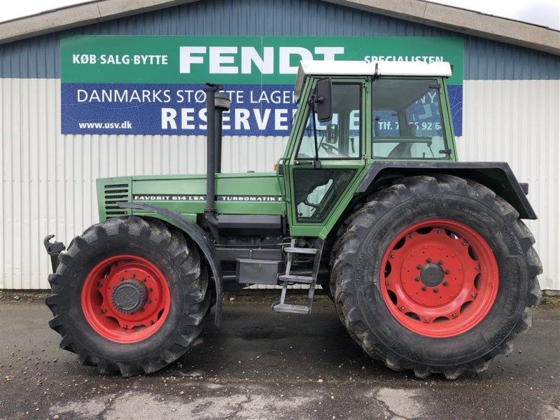 Traktor Türe ait Fendt 614 Turbomatik E med luft, Aircondition, Gebrauchtmaschine içinde Rødekro (resim 1)