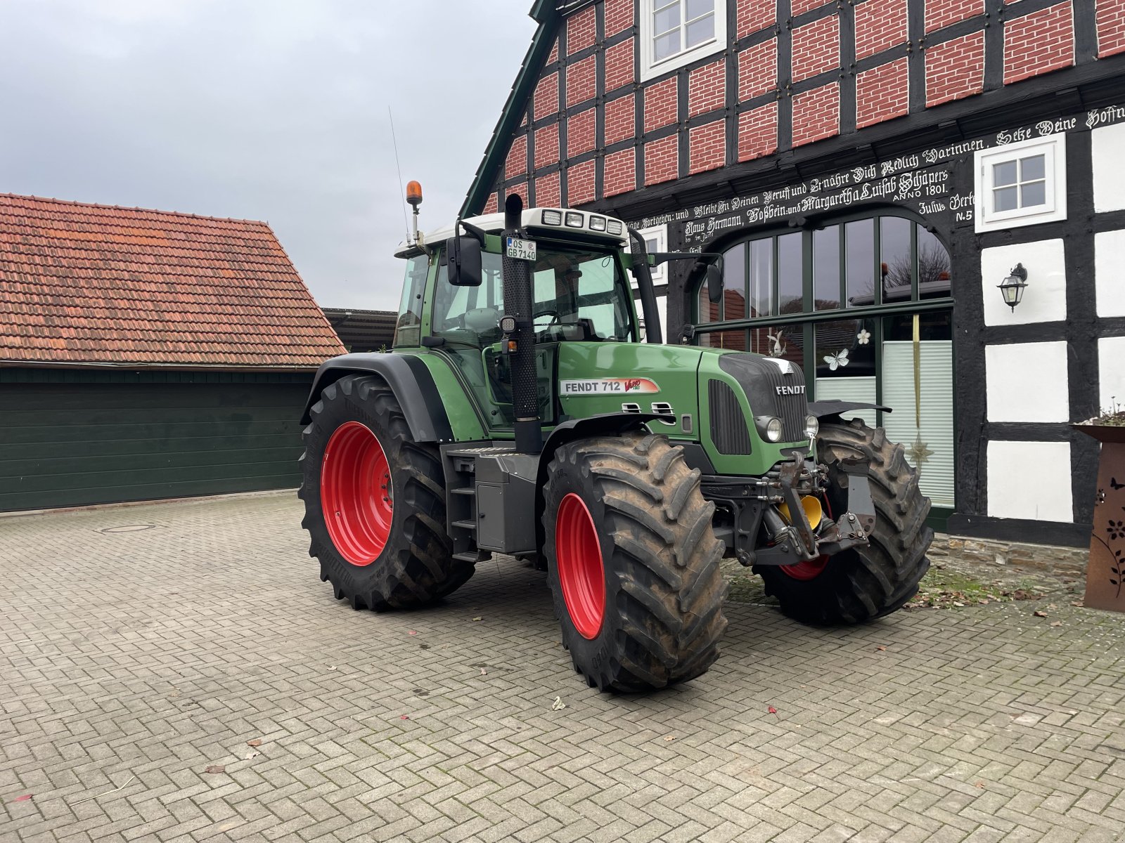 Traktor des Typs Fendt 712 Vario TMS, Gebrauchtmaschine in Hunteburg (Bild 8)