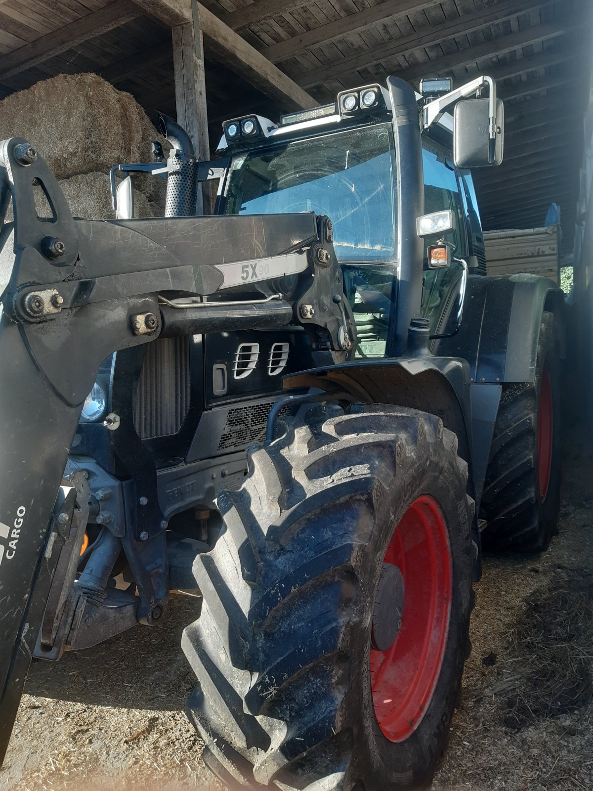 Traktor Türe ait Fendt 712 Vario, Gebrauchtmaschine içinde ziemetshausen (resim 1)