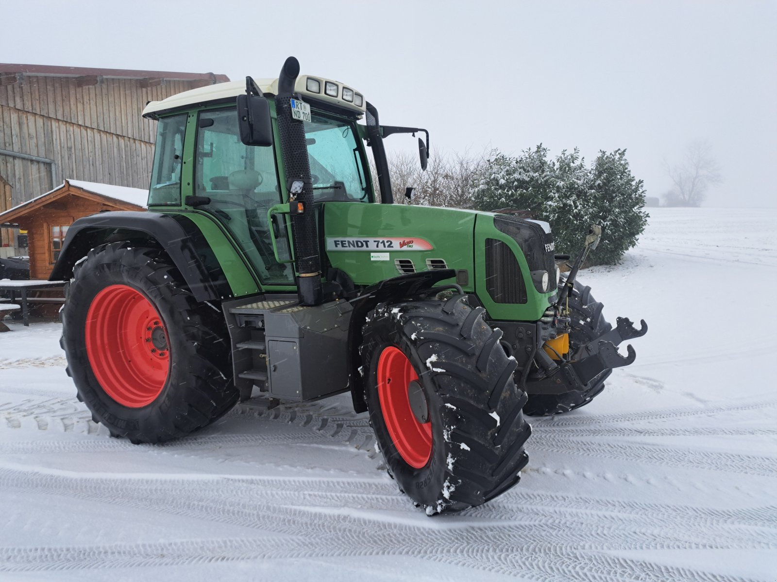 Traktor типа Fendt 712 Vario, Gebrauchtmaschine в Sonnenbühl (Фотография 12)