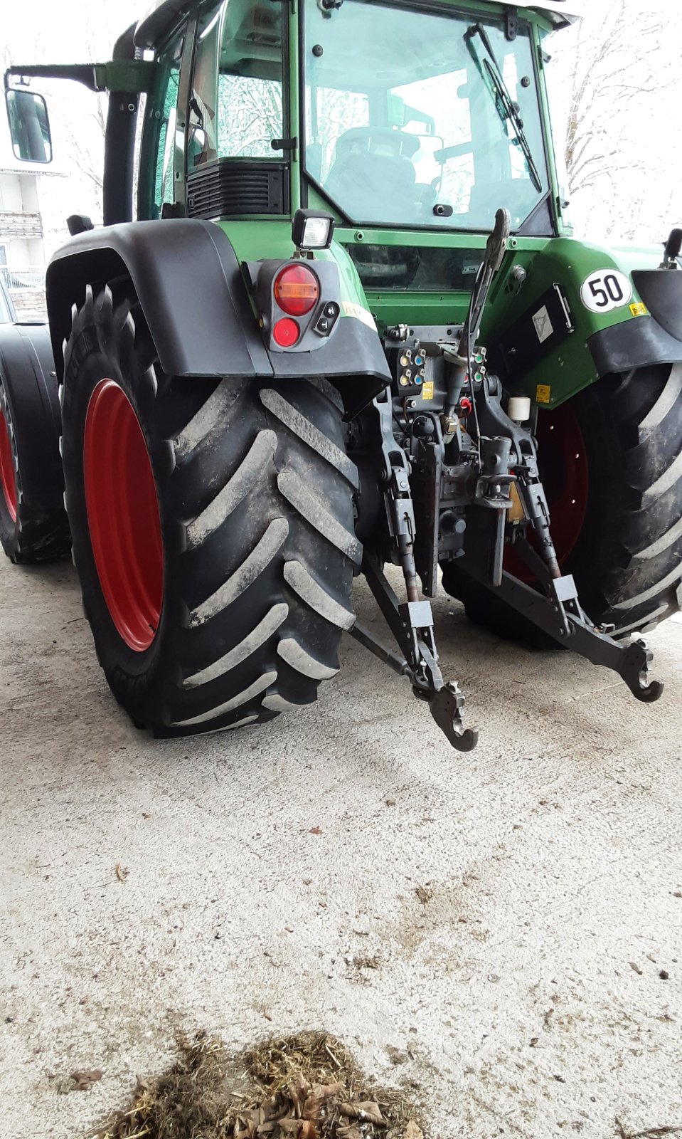 Traktor van het type Fendt 712, Gebrauchtmaschine in BUCHENBERG (Foto 3)