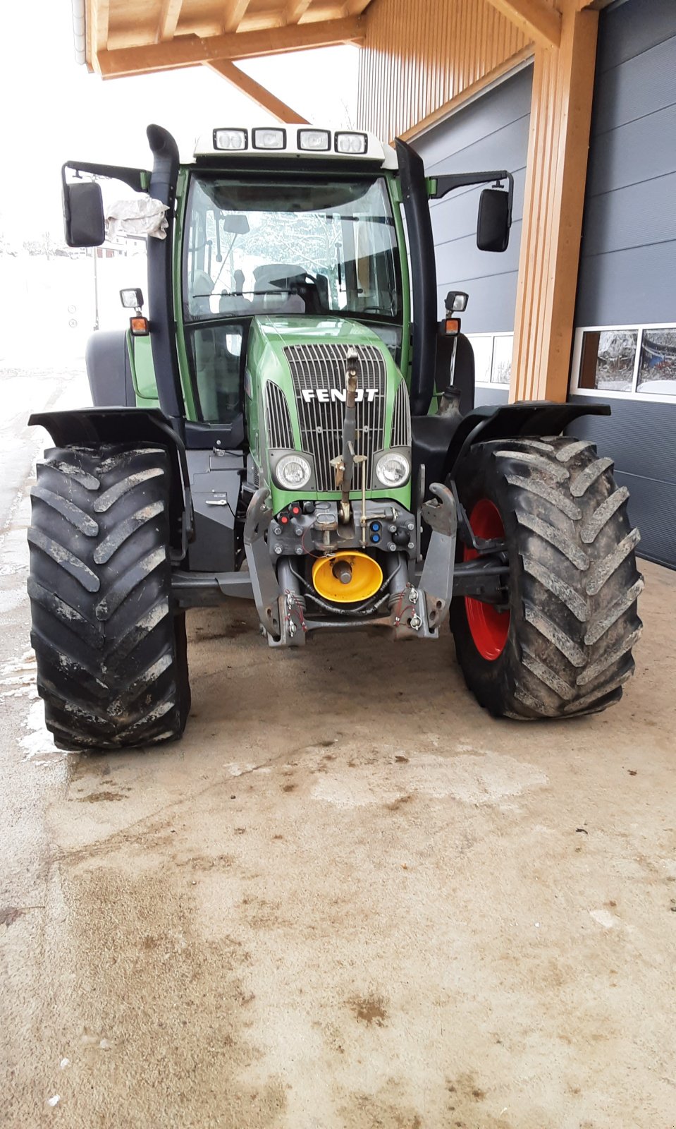 Traktor van het type Fendt 712, Gebrauchtmaschine in BUCHENBERG (Foto 5)