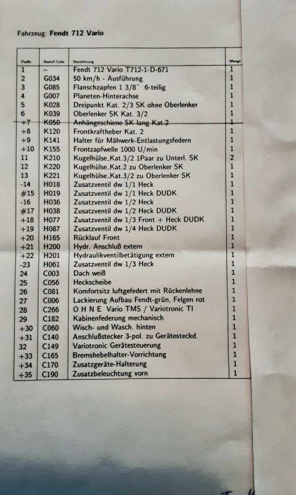 Traktor van het type Fendt 712, Gebrauchtmaschine in BUCHENBERG (Foto 9)