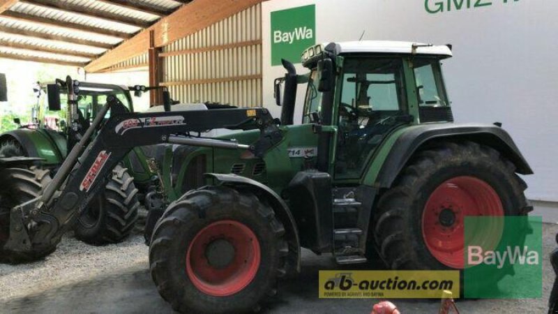 Traktor van het type Fendt 714 TMS, Gebrauchtmaschine in Mindelheim (Foto 27)