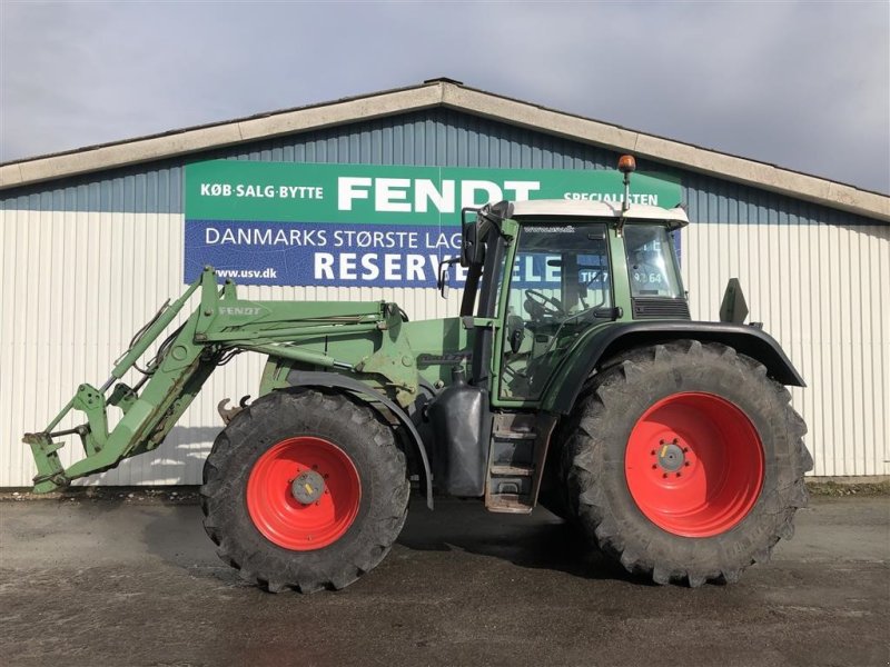 Traktor of the type Fendt 714 Vario Med Fendt 3SX frontlæsser, Gebrauchtmaschine in Rødekro