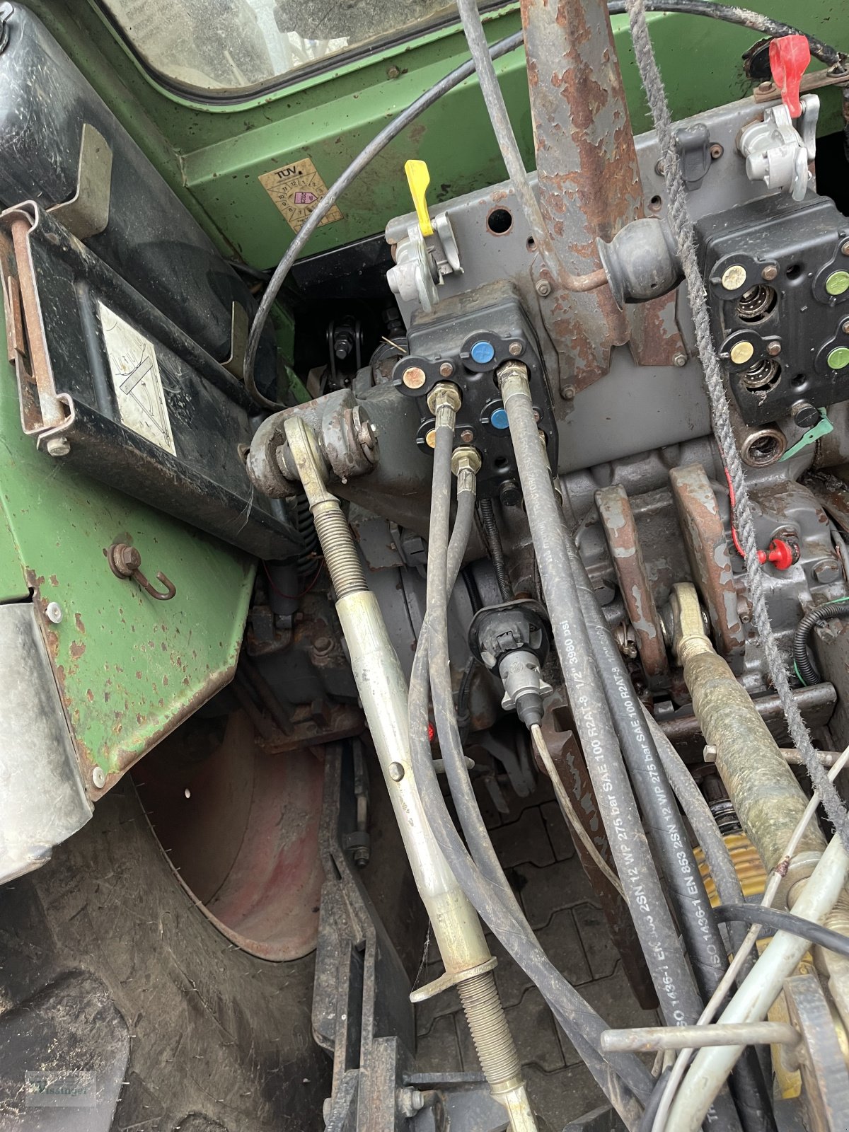 Traktor tip Fendt 714 Vario mit Mulcher, Gebrauchtmaschine in Thalmässing (Poză 8)