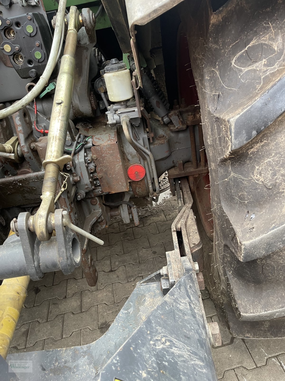 Traktor del tipo Fendt 714 Vario mit Mulcher, Gebrauchtmaschine In Thalmässing (Immagine 9)