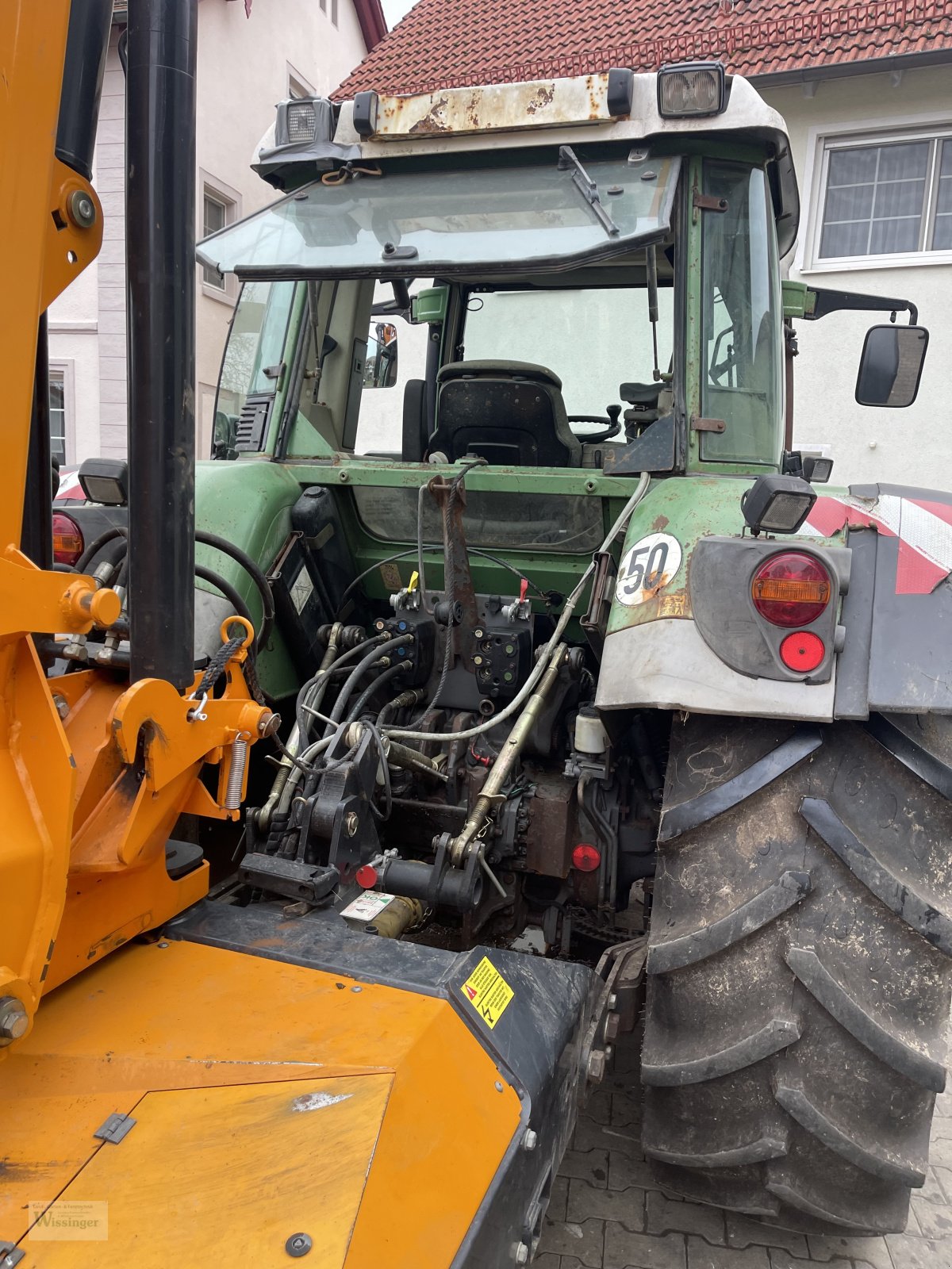 Traktor typu Fendt 714 Vario mit Mulcher, Gebrauchtmaschine w Thalmässing (Zdjęcie 18)