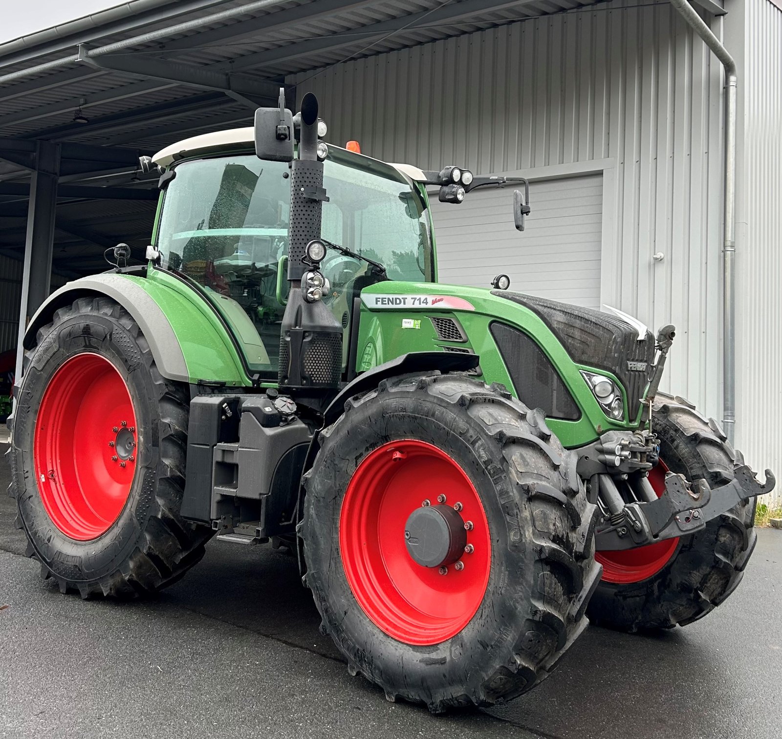 Traktor van het type Fendt 714 Vario SCR Profi, Gebrauchtmaschine in Beedenbostel (Foto 1)