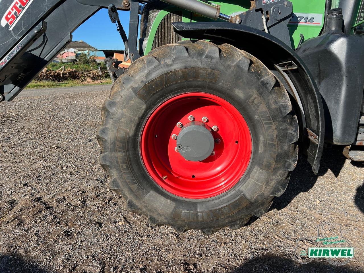 Traktor van het type Fendt 714 Vario, Gebrauchtmaschine in Blankenheim (Foto 13)