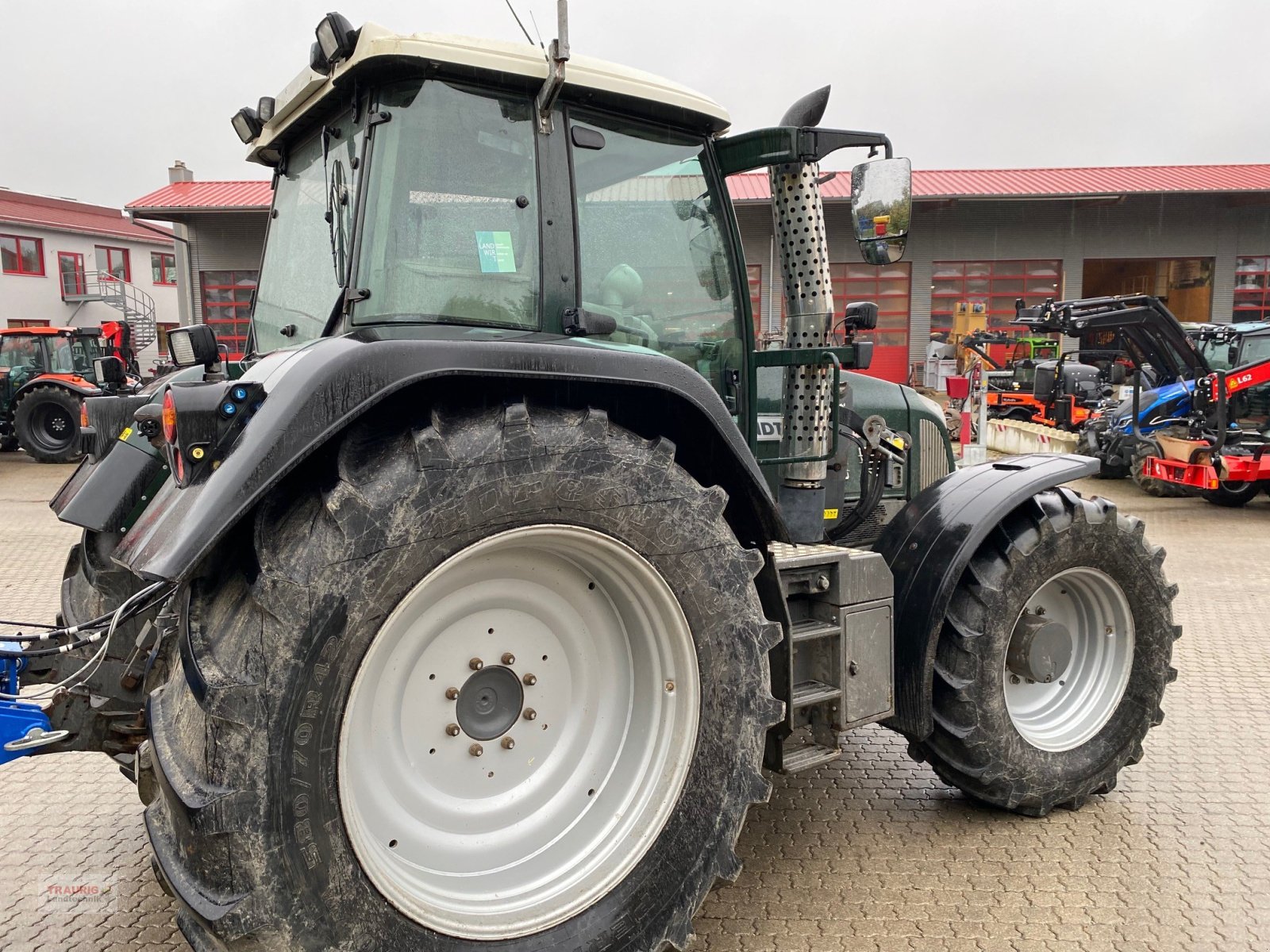 Traktor Türe ait Fendt 714 Vario, Gebrauchtmaschine içinde Mainburg/Wambach (resim 5)