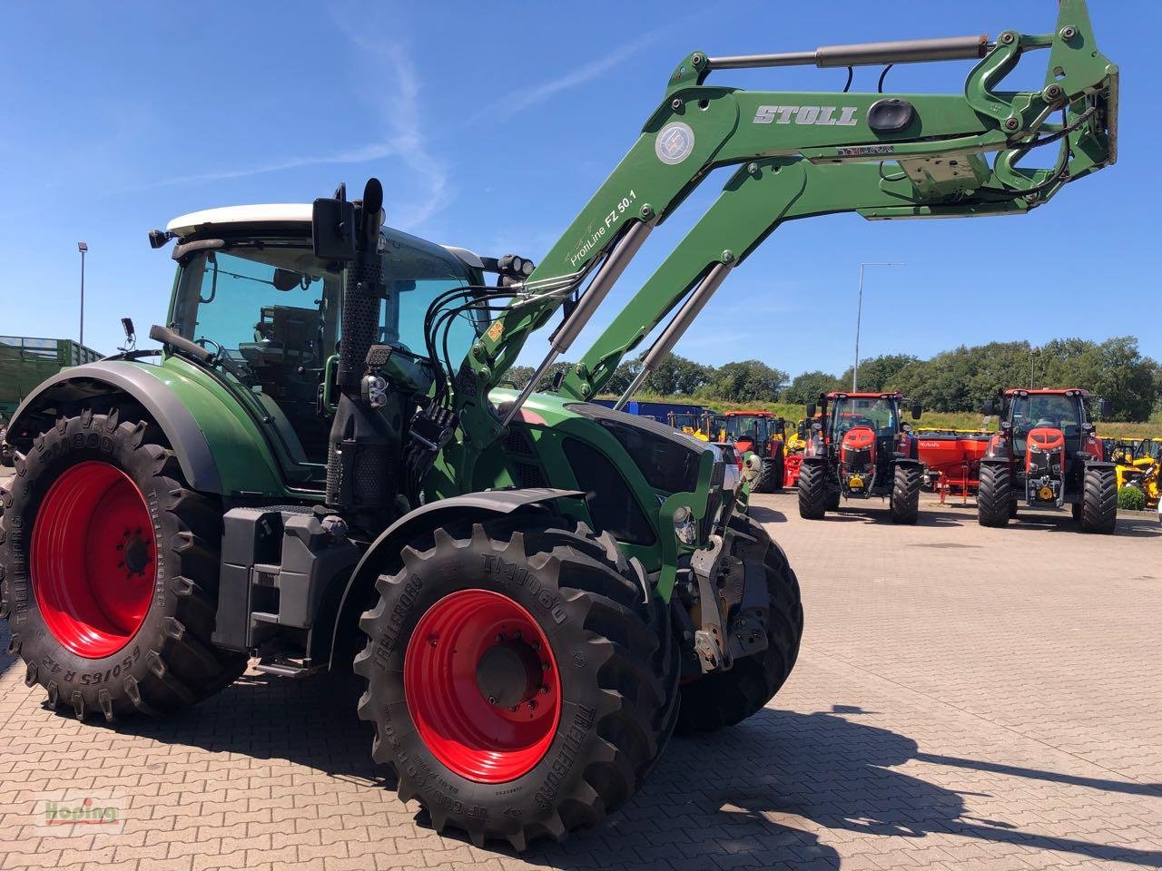 Traktor van het type Fendt 714 Vario, Gebrauchtmaschine in Bakum (Foto 4)