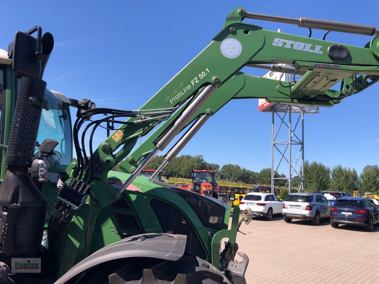 Traktor van het type Fendt 714 Vario, Gebrauchtmaschine in Bakum (Foto 5)