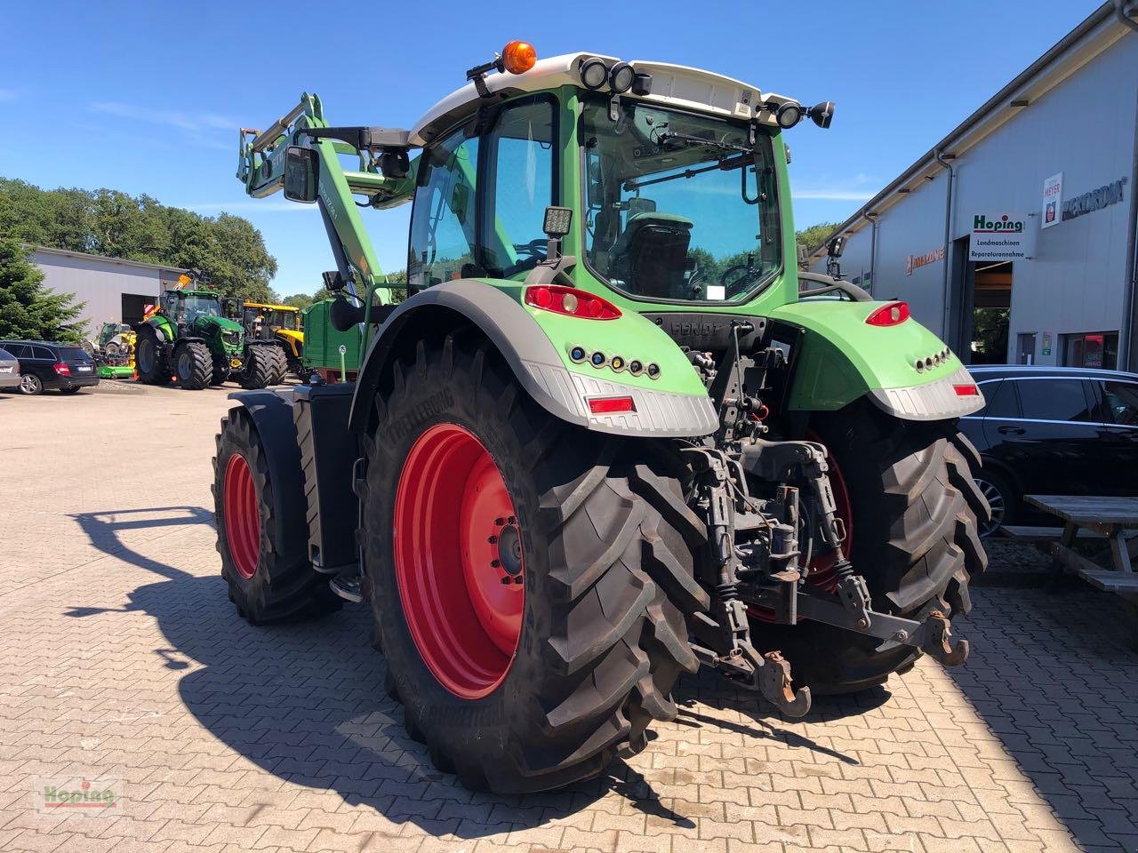 Traktor van het type Fendt 714 Vario, Gebrauchtmaschine in Bakum (Foto 12)