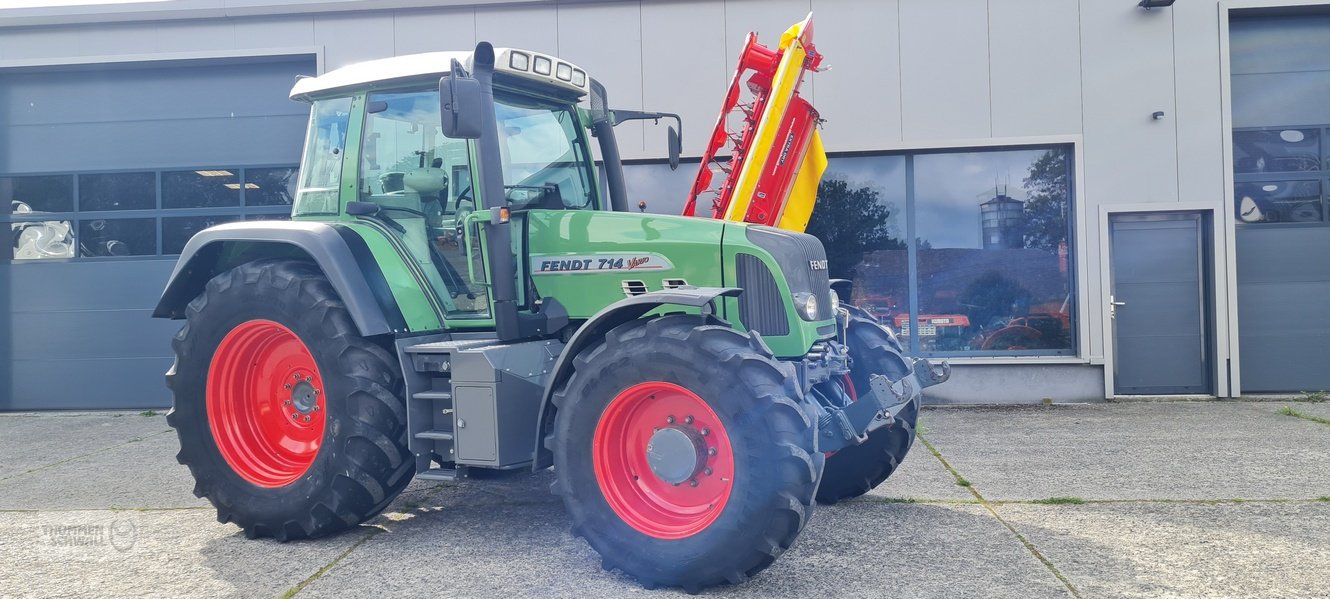 Traktor Türe ait Fendt 714 Vario, Gebrauchtmaschine içinde Crombach/St.Vith (resim 1)