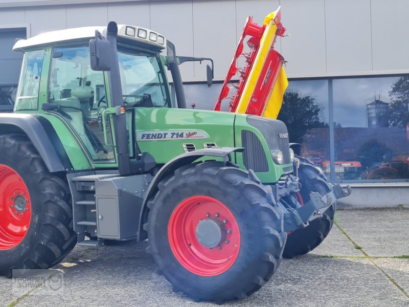 Traktor Türe ait Fendt 714 Vario, Gebrauchtmaschine içinde Crombach/St.Vith (resim 1)