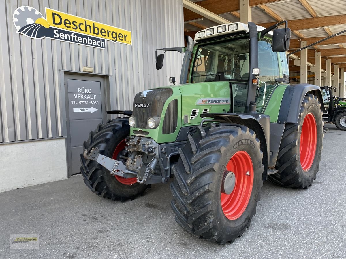 Traktor van het type Fendt 714 Vario, Gebrauchtmaschine in Senftenbach (Foto 1)