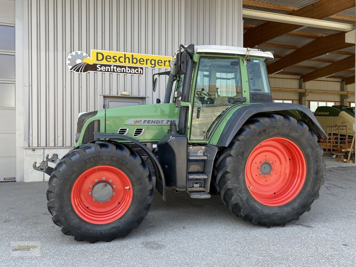 Traktor van het type Fendt 714 Vario, Gebrauchtmaschine in Senftenbach (Foto 8)