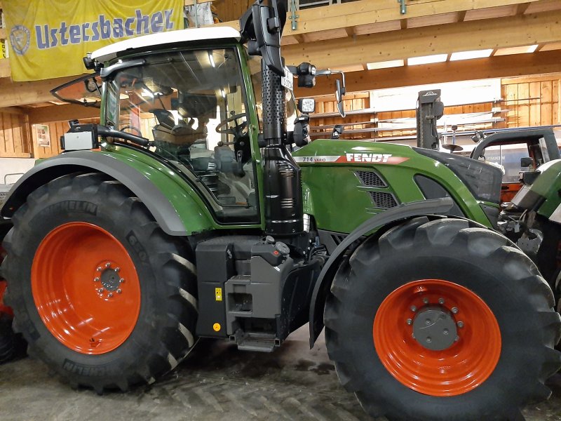 Traktor Türe ait Fendt 714 Vario, Gebrauchtmaschine içinde Königsbrunn (resim 1)