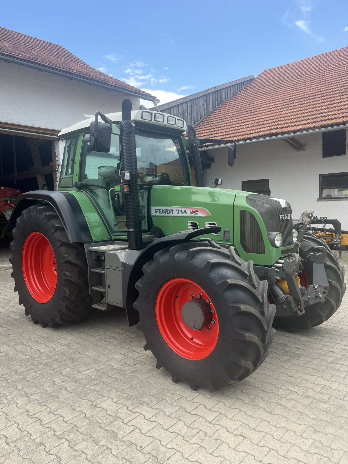 Traktor Türe ait Fendt 714 Vario, Gebrauchtmaschine içinde Langquaid (resim 3)