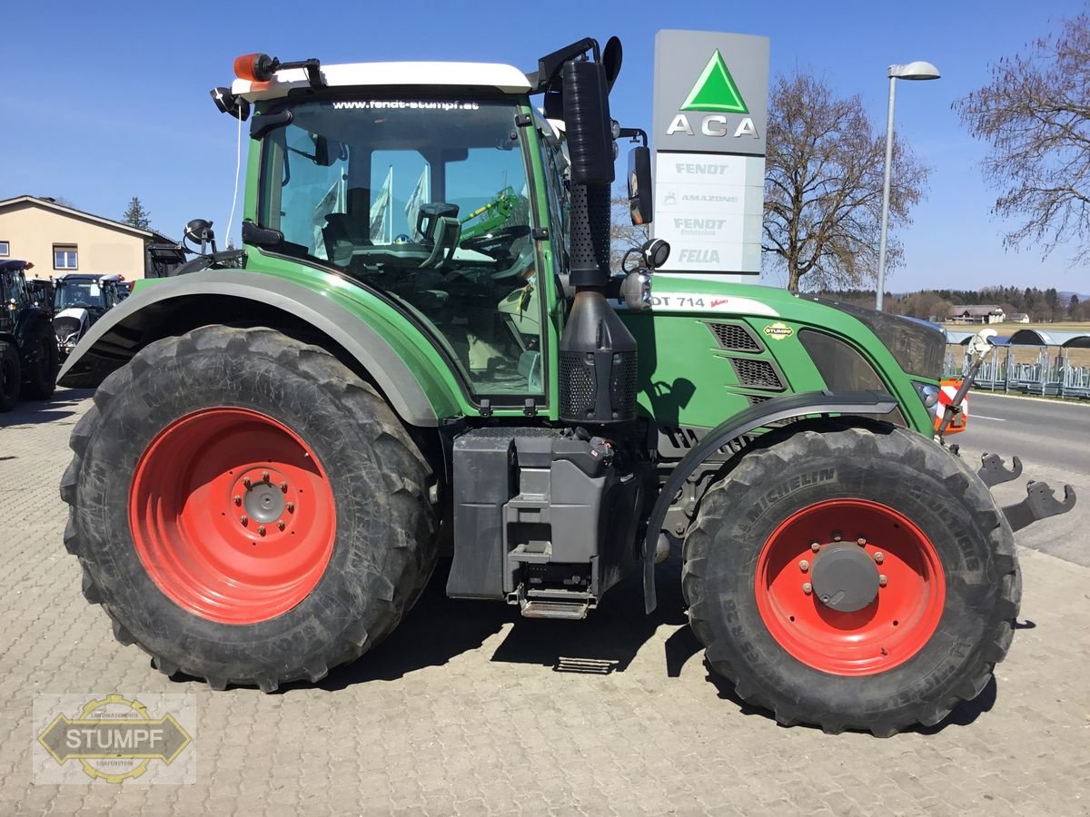 Traktor des Typs Fendt 714 Vo Vario, Gebrauchtmaschine in Grafenstein (Bild 2)