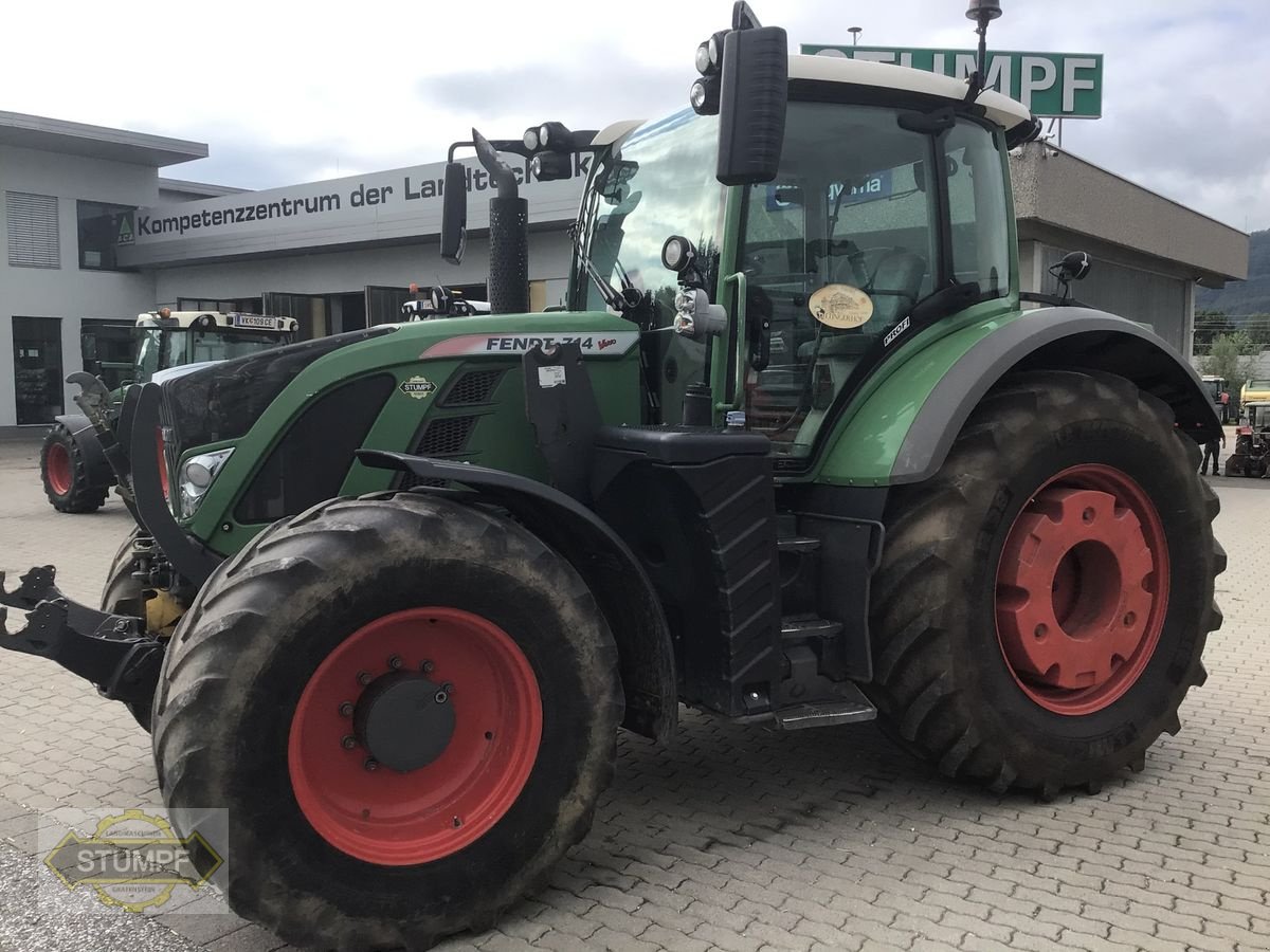 Traktor Türe ait Fendt 714 Vo Vario, Gebrauchtmaschine içinde Grafenstein (resim 4)