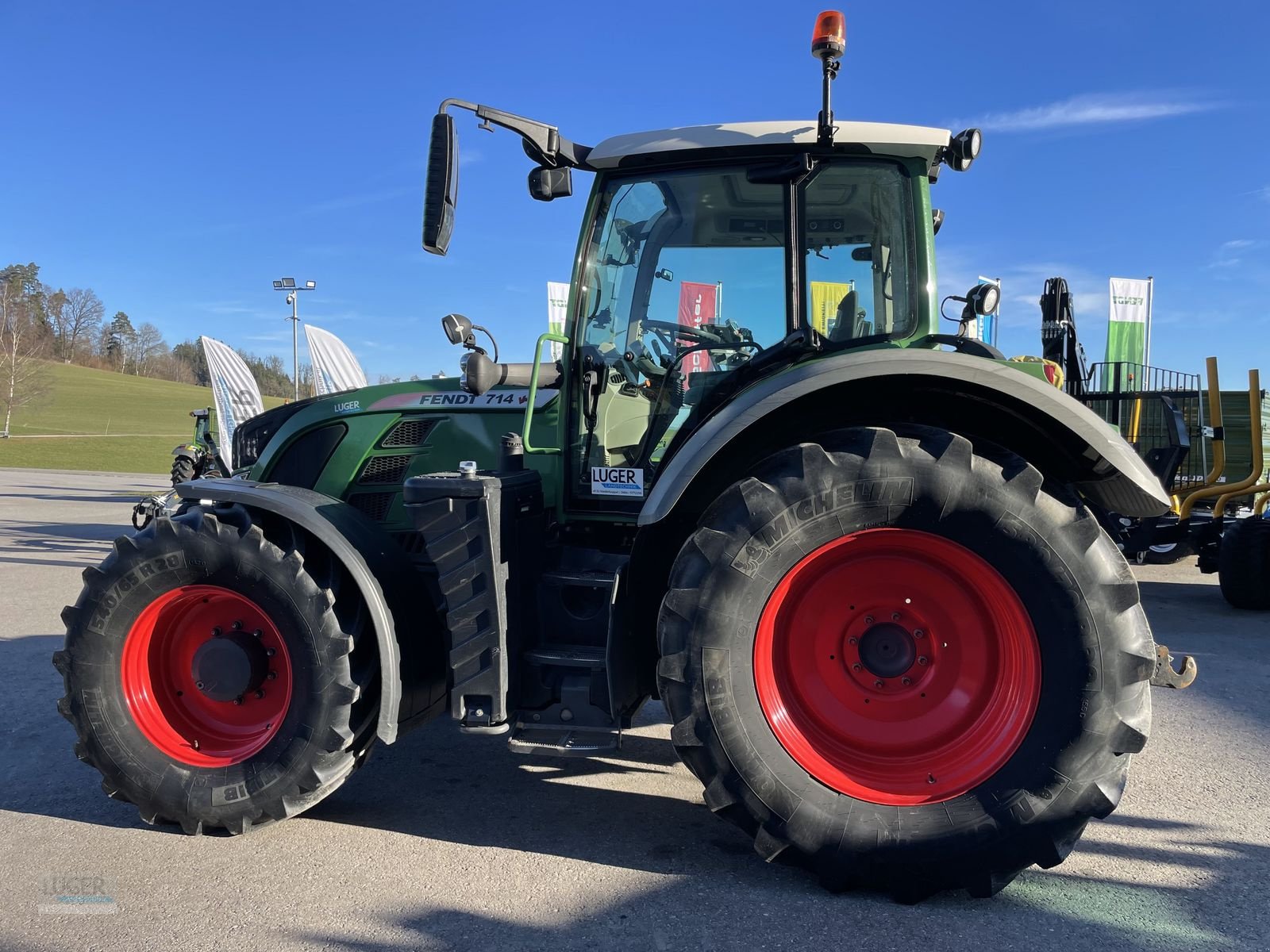 Traktor типа Fendt 714 Vo Vario, Gebrauchtmaschine в Niederkappel (Фотография 7)