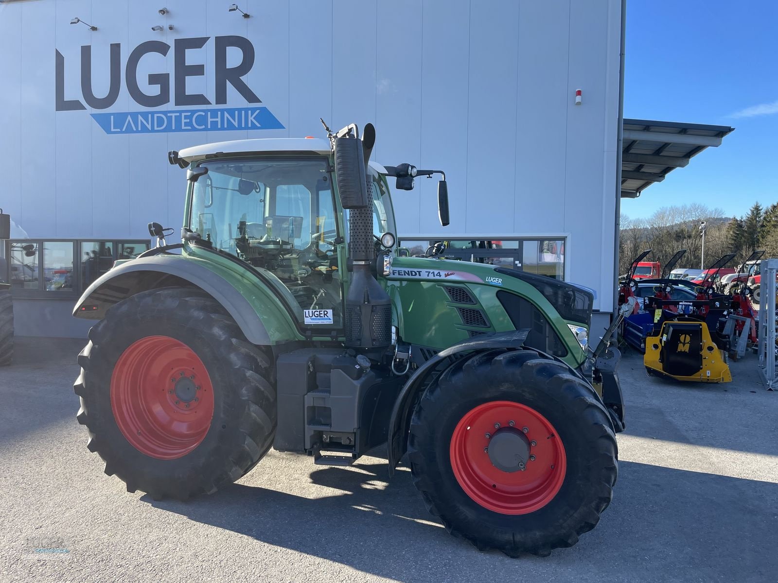 Traktor типа Fendt 714 Vo Vario, Gebrauchtmaschine в Niederkappel (Фотография 1)