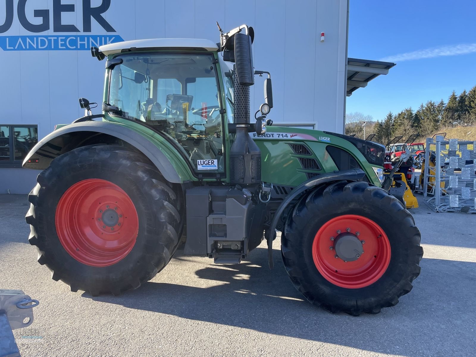 Traktor типа Fendt 714 Vo Vario, Gebrauchtmaschine в Niederkappel (Фотография 2)