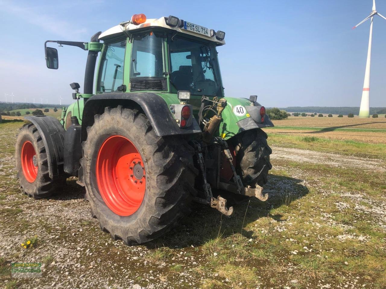 Traktor Türe ait Fendt 714Vario, Gebrauchtmaschine içinde Büren (resim 4)