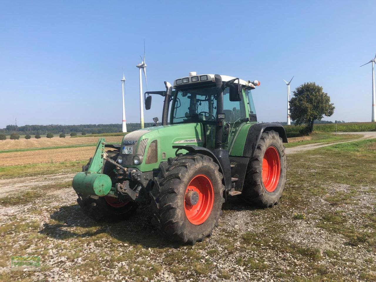 Traktor Türe ait Fendt 714Vario, Gebrauchtmaschine içinde Büren (resim 5)